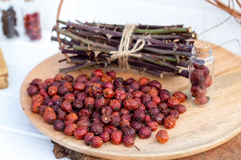 A D FOOD & HERBS أطعمة وأعشاب دي فود - وردة الورد المجففة والنقية (20 جرام × عبوة من 2) - Image 4