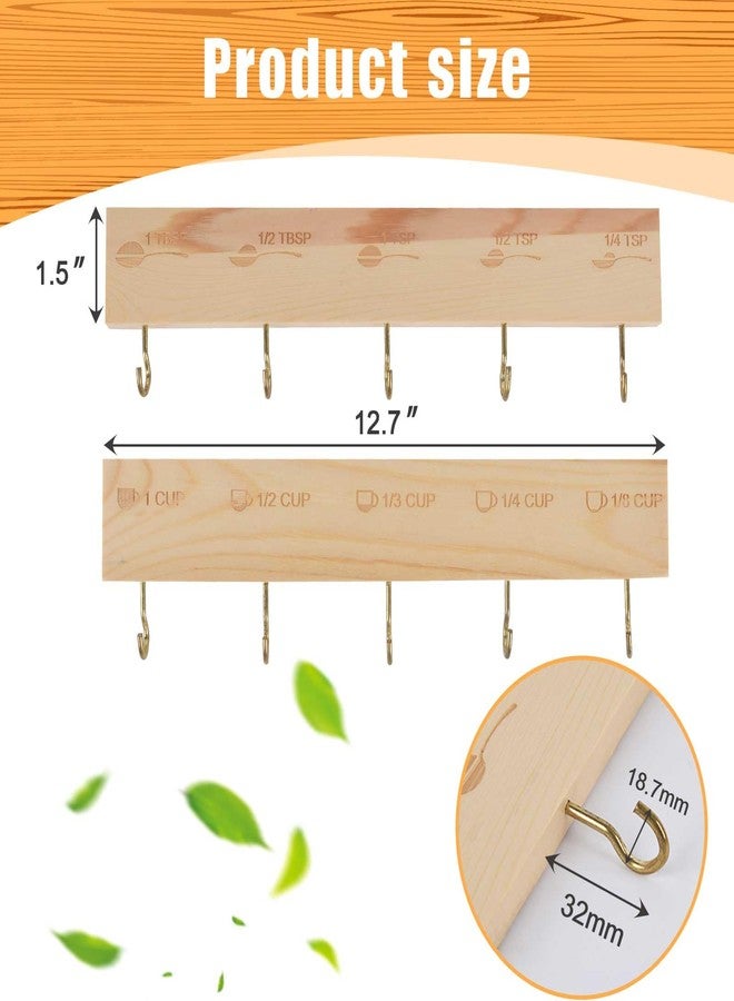 SoeKoa Bamboo Measuring Cups and Spoons Rack (Rack) - Image 2