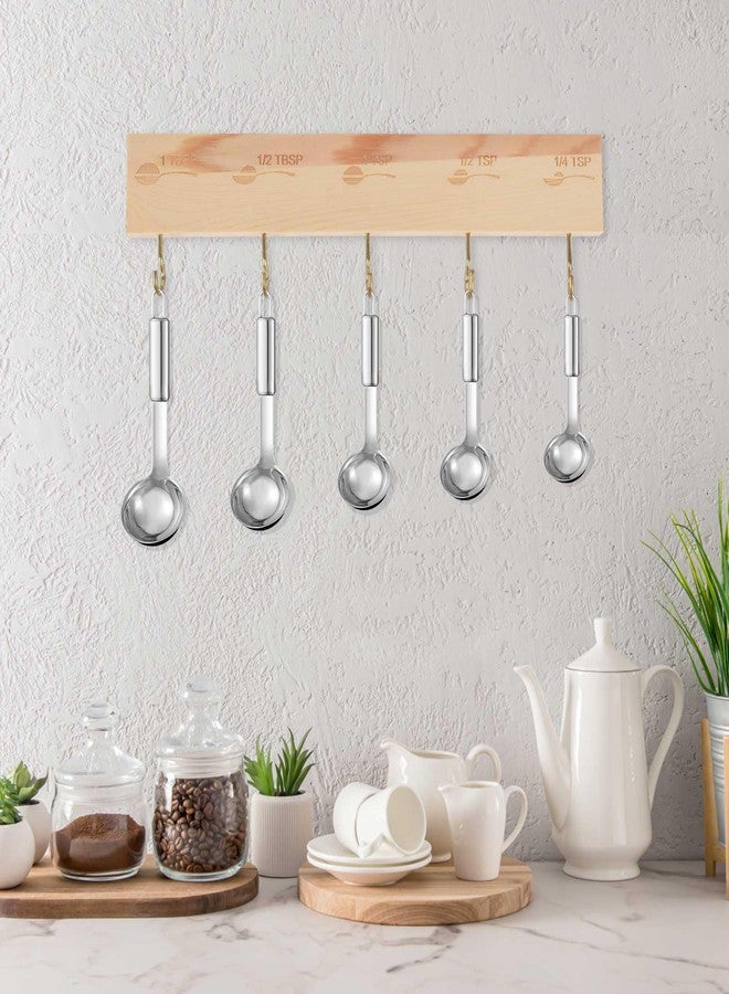 SoeKoa Bamboo Measuring Cups and Spoons Rack (Rack) - Image 5