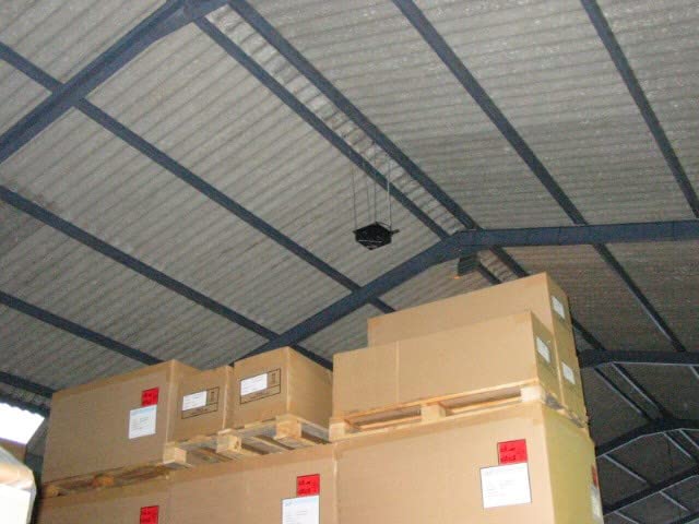 Bird-X Bird-X Quadblaster QB-4, Ultrasonic Bird Preventer with Optional Strobe Light and 4 Built-in Speakers, Ideal for Indoors and Semi-Enclosed Areas, Covers 6,500 sq. ft.  - Image 4