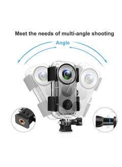 Y&D Waterproof Case Housing Dive for Insta360 ONE X2 Action Camera, Up to 40m/131ft, Diving, Snorkeling, Swimming  - Image 3