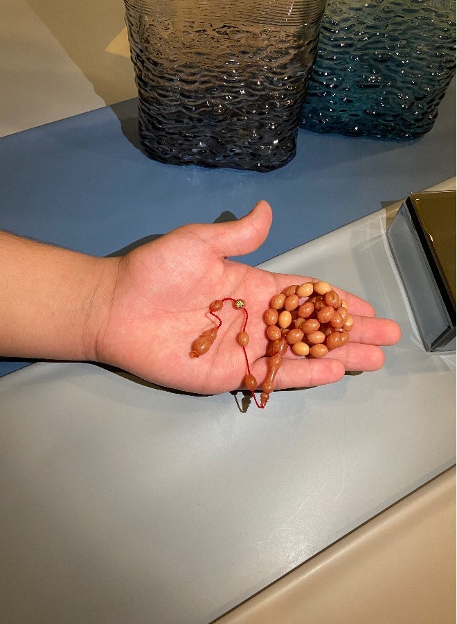 خرز صلاة بلجيكية صغيرة جدًا للرجال 33 حبة - Image 2