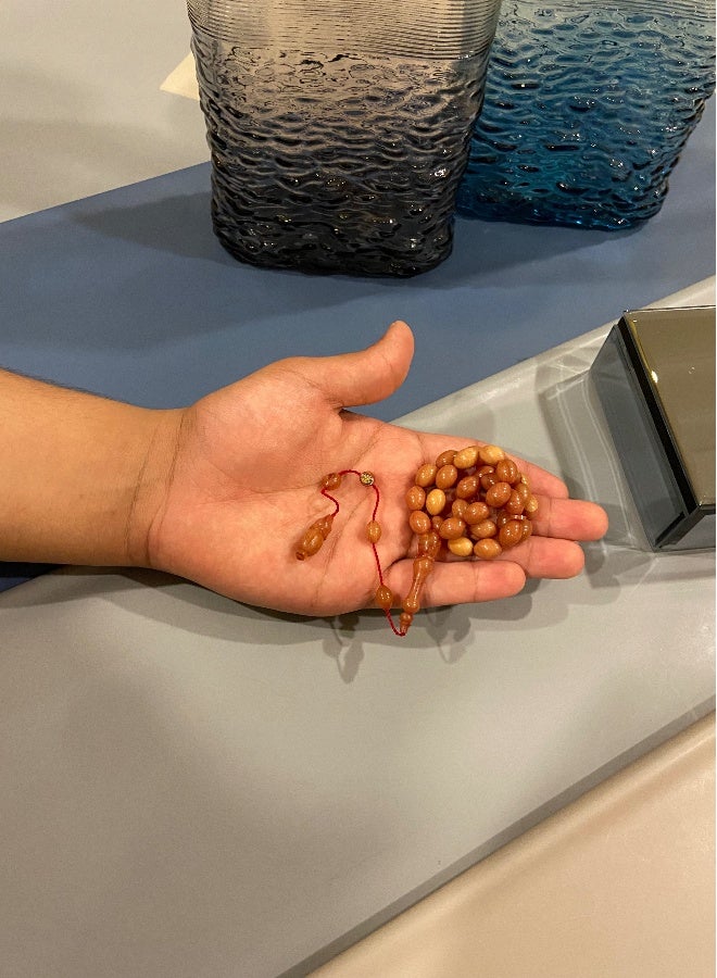 خرز صلاة بلجيكية صغيرة جدًا للرجال 33 حبة - Image 1