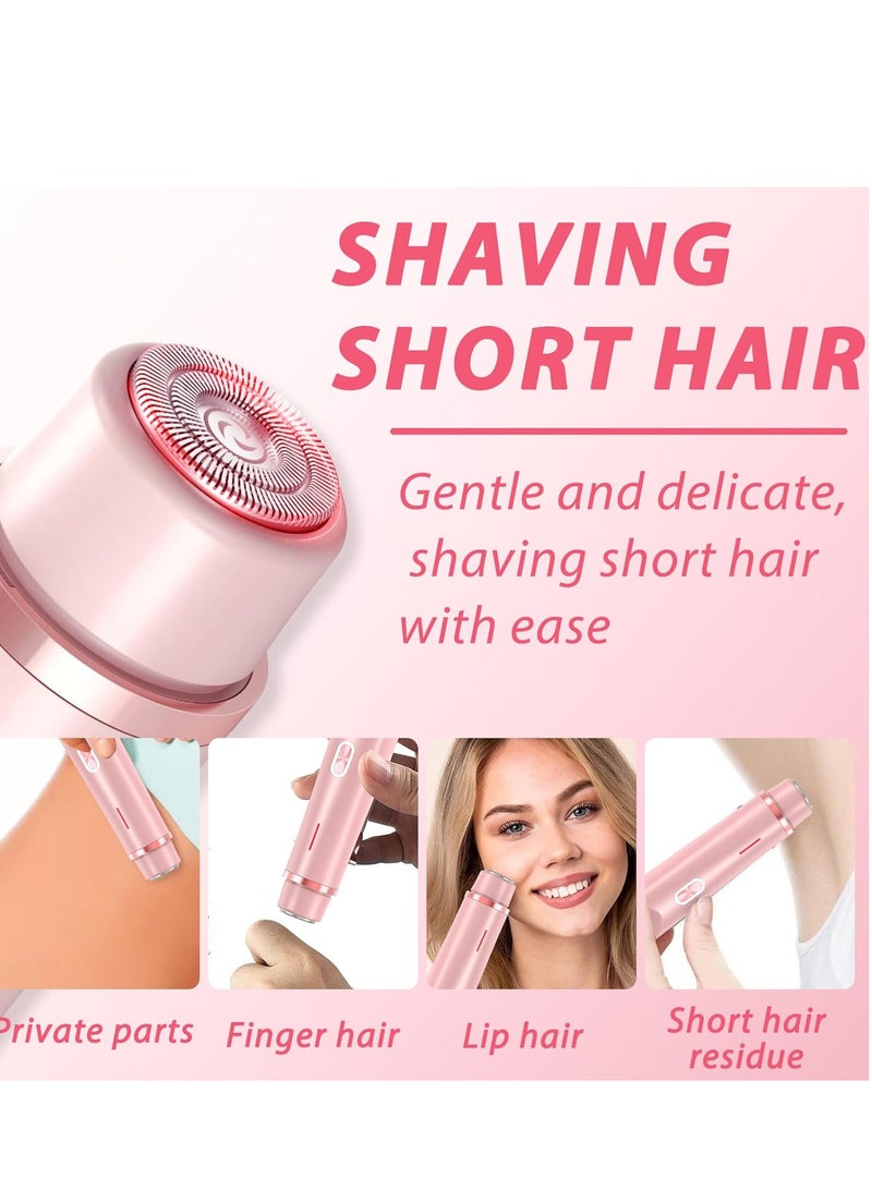Generic Glow Aura Womens Shaver, Glow Aura Electric Razor,Glow Aura Dual Headed Shaver 2 in 1,Glow Aura Bikini Shaver,Glow Shave Womens Body Shaver - Image 4
