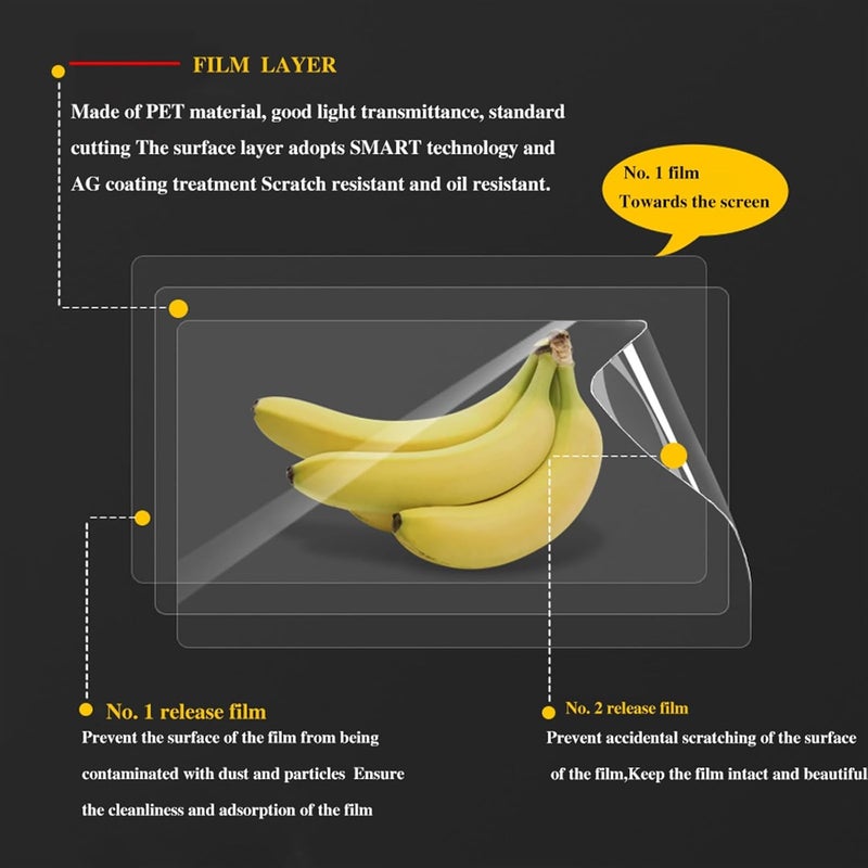 QASULER Motorcycle Instrument Cluster Scratch Protection Film - Image 5