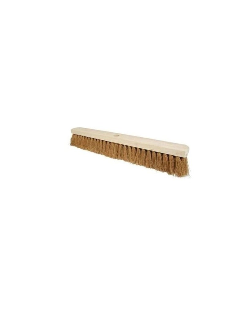Sweeping Brush Broom Head Chose Soft Stiff Bristles Indoor or Outdoor Yard Brush 24 Inch Brush Only - Image 2