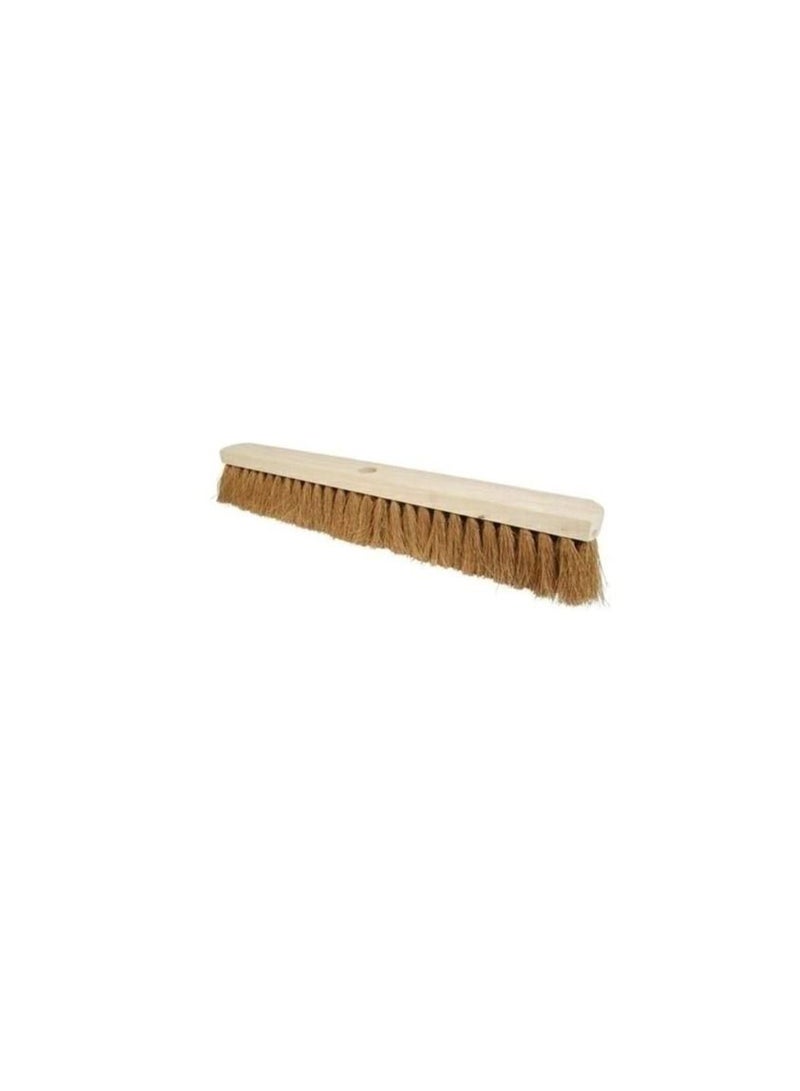 Sweeping Brush Broom Head Chose Soft Stiff Bristles Indoor or Outdoor Yard Brush 24 Inch Brush Only - Image 1