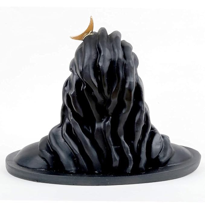 Clairs Adiyogi Shiva Statue Idol for Car Dashboard | Home Decor | Office | Table Decor - (Black, Matte Finish) (16x11x12) - Image 2