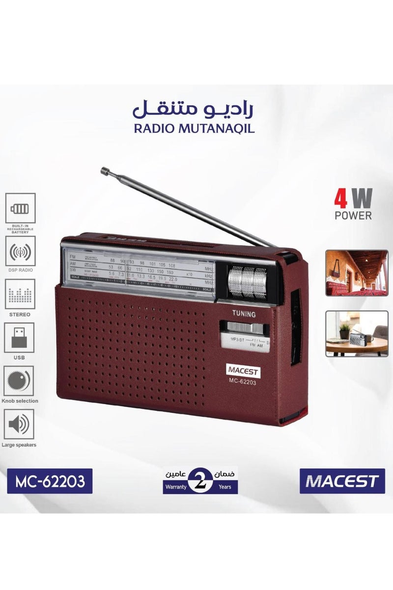Portable Radio MC-62203 - Image 1