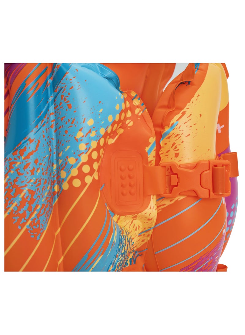 Bestway Swim Safe Colorful Tough Lite Swim Vest 16" x 12"/41cm x 30cm - Image 3