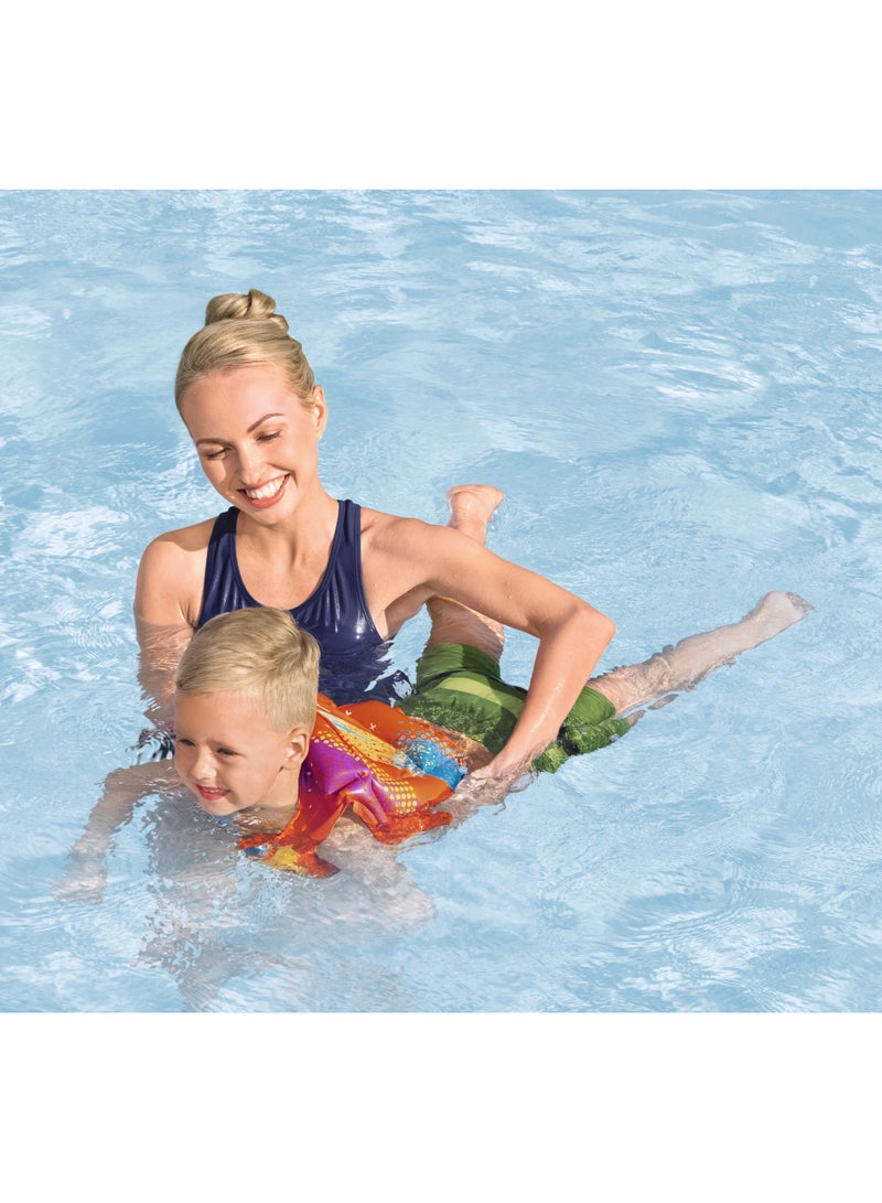 Bestway Swim Safe Colorful Tough Lite Swim Vest 16" x 12"/41cm x 30cm - Image 4
