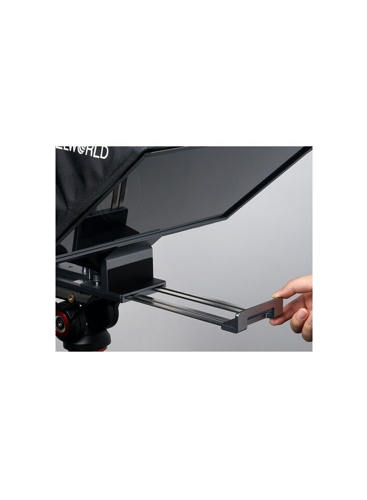 FeelWorld TP16 Folding Teleprompter with Remote Control for Tablets - Image 1