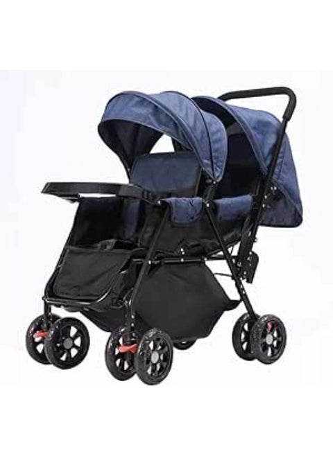 Stroller Umbrella Twins (Dark Blue)