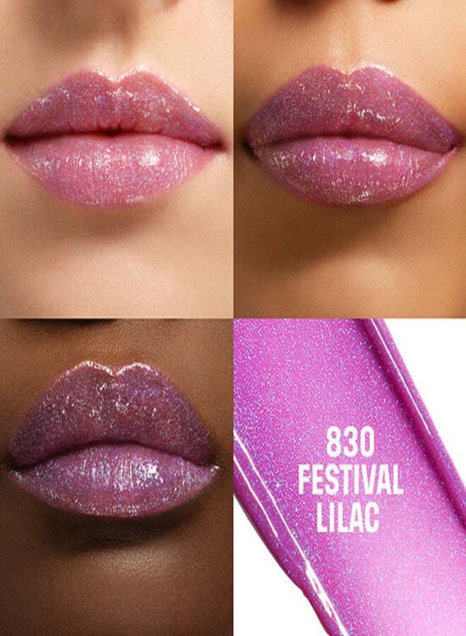 MAKE UP FOR EVER Artist ColorGlow Lip Balm 830 Festival Lilac – Hydrating Color-Enhancing Lip Balm, Glowy Finish, 4 g / 0.14 oz - Image 3