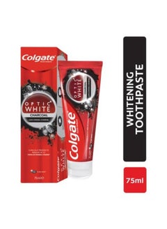 Optic White Charcoal Whitening Toothpaste 75Ml