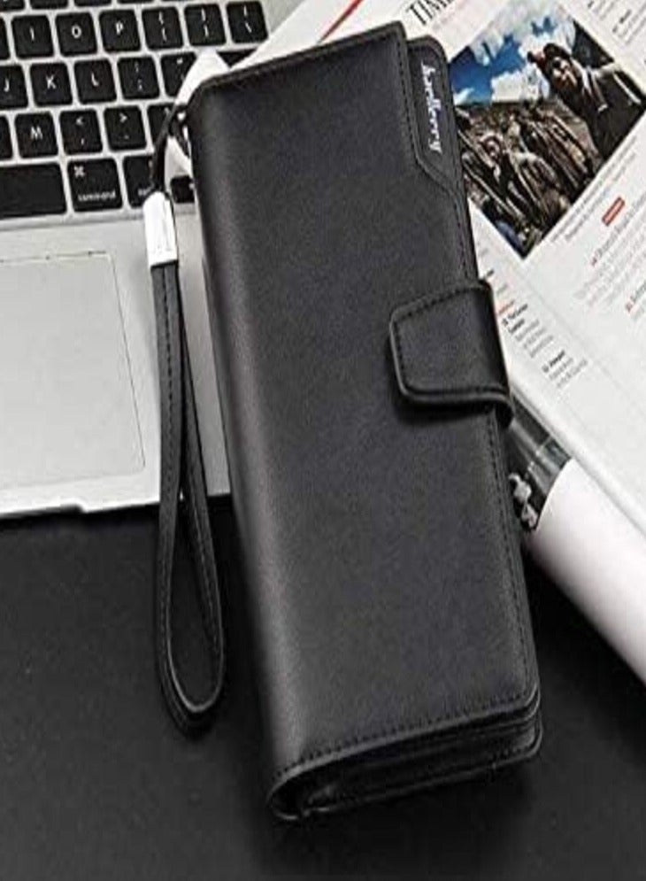 بايلليري محفظة بايليري الجلدية الطويلة للنخبة - إصدار خاص ومنظم للبطاقات - بني داكن - Image 4