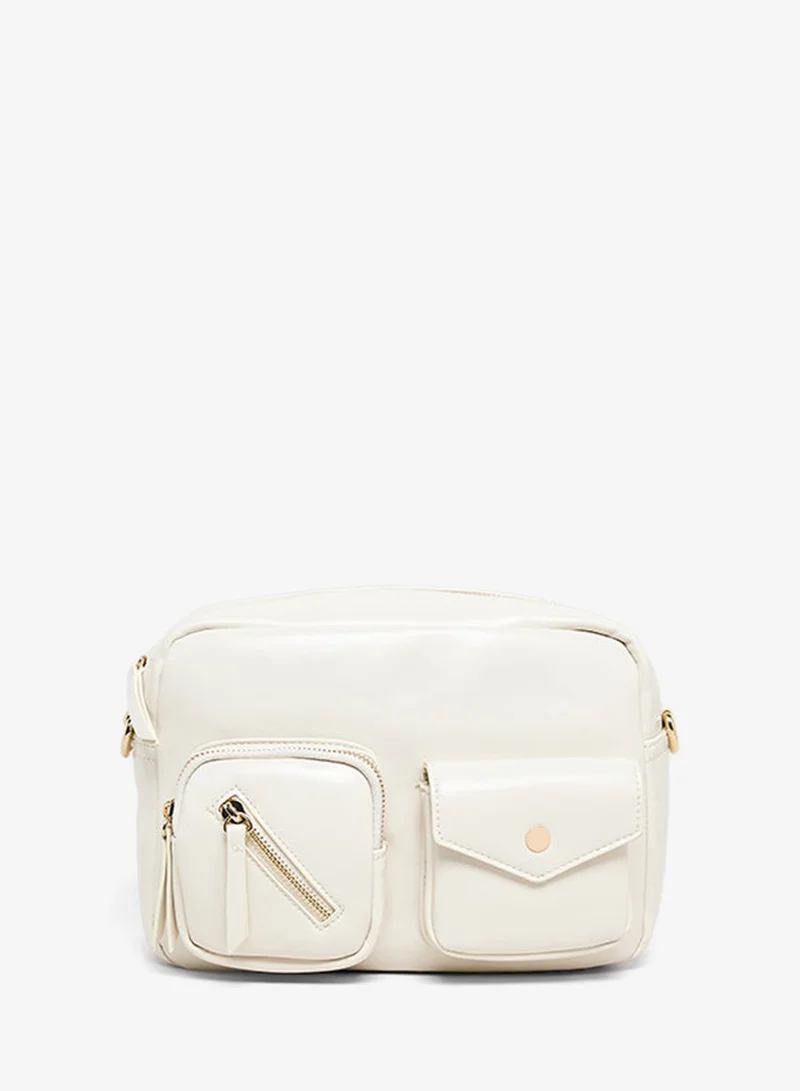 أر أند بي Solid Crossbody Bag