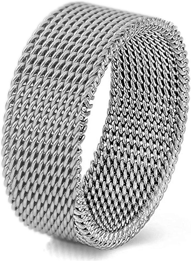 MEENAZ MIAMI Rings for Men Combo Boys Boyfriend gents girls Blue gold silver ring for men Black Ring for Boys 3 Stainless Steel Chain finger Rings Stylish Fashion thumb band for mens gifts M410_21 - Image 2