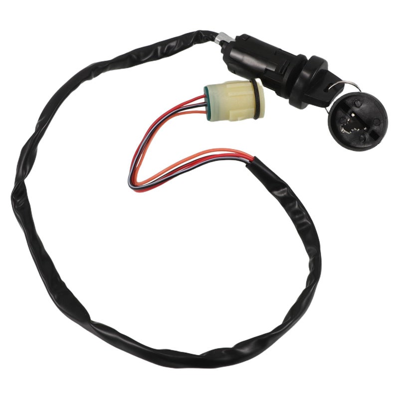 ATV Ignition Switch With Key Replacement Starter For Trx420 Trx450 Motorcycle Beach Buggy Scooter Black Waterproof - Image 2