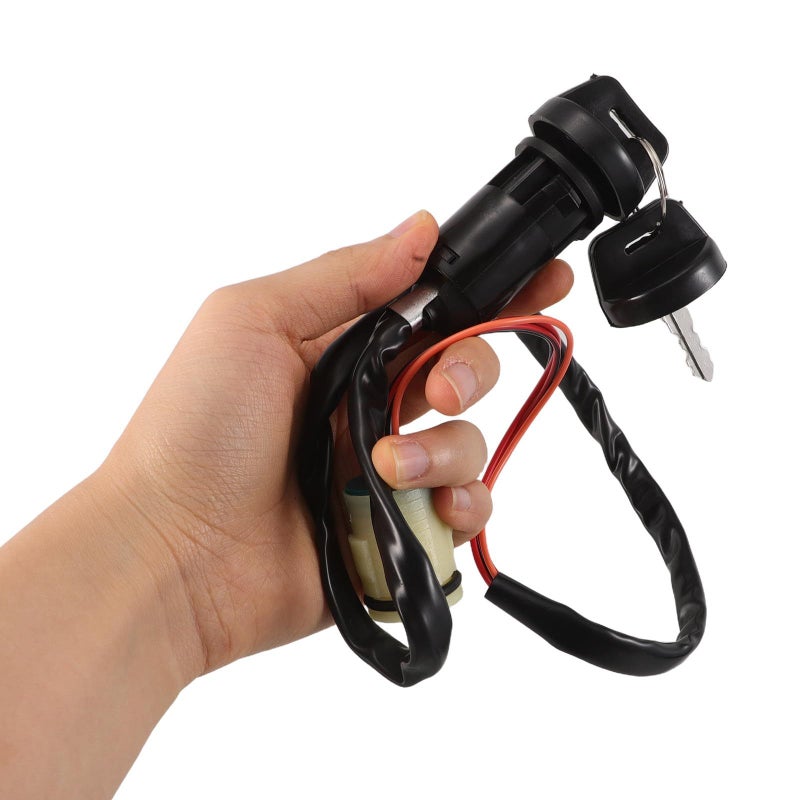 ATV Ignition Switch With Key Replacement Starter For Trx420 Trx450 Motorcycle Beach Buggy Scooter Black Waterproof - Image 4