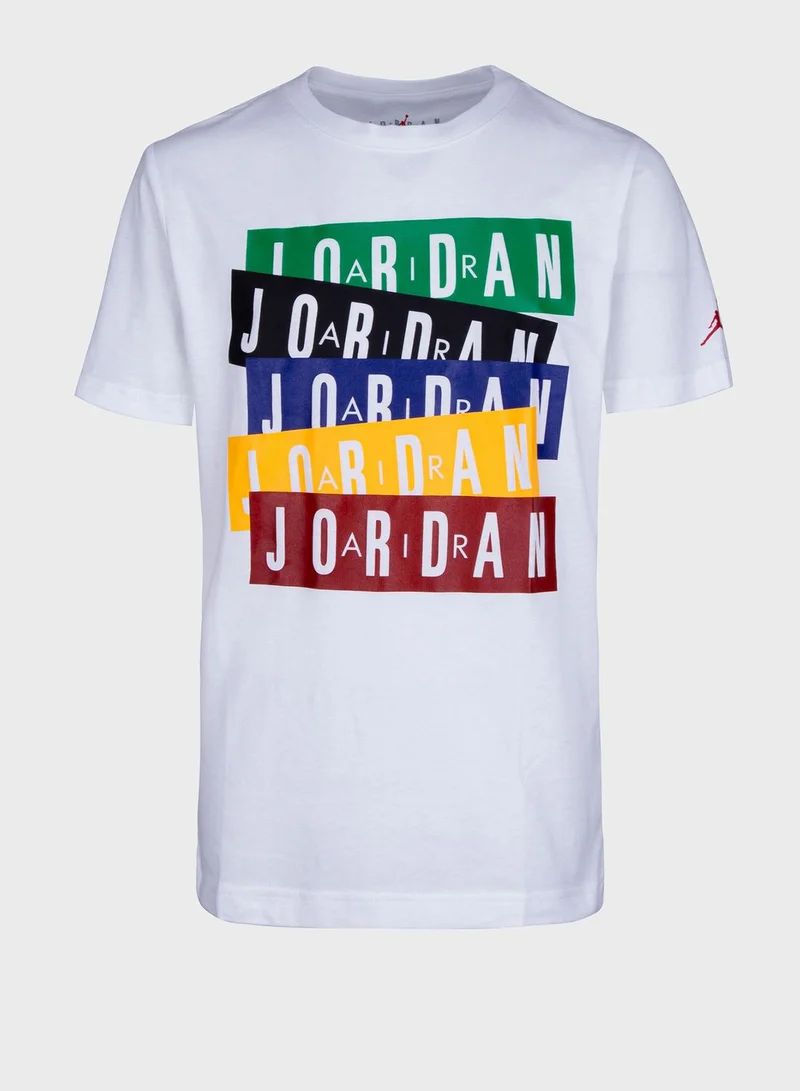 Jordan Youth Jordan Stack T-Shirt