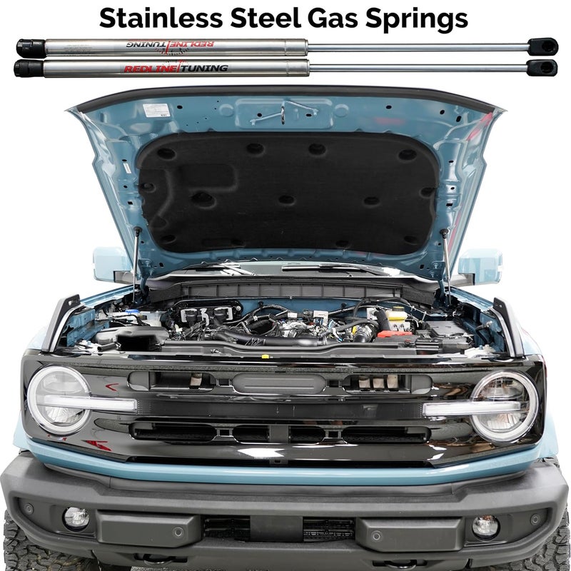 Redline Tuning Hood MaxLIFT Elite System for Ford Bronco 2021+ - Image 2