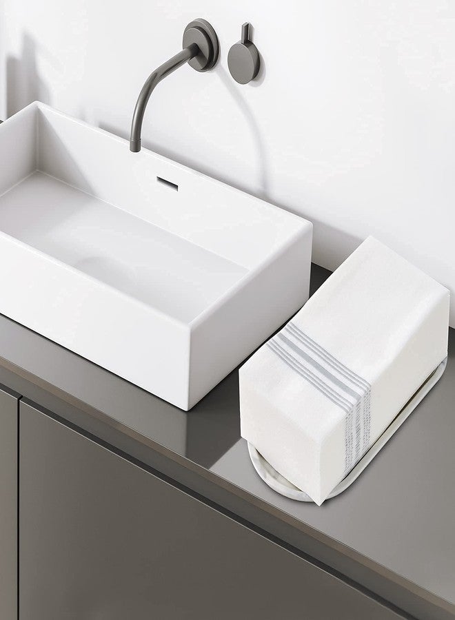 Vplus 150 PACK Guest Towels Disposable Bathroom, Decorative Bathroom Napkins, Soft, and Absorbent Disposable Paper Hand Towel for Dinners, Kitchen, Parties, Weddings, Christmas Party - Image 3