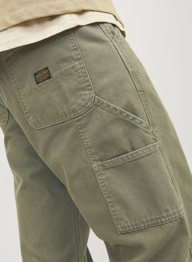 JACK & JONES Jack & Jones Loose Fit Worker Pants with Loop