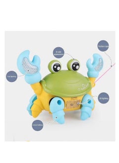 MUMS PLANET 3D Light Up Crab - A charming crawling crab toy designed for children, provides a fun combination of music and colorful lights to promote interactive learning and development skills during play. Multi-colored - Interactive toys for children - Developmental toys - Educational toys - Gift for children  - Image 2