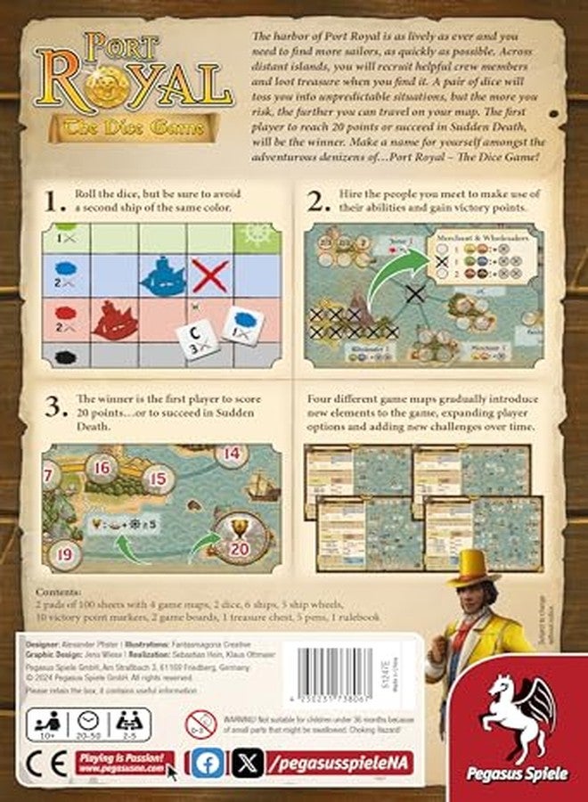 Pegasus Spiele Port Royal: The Dice Game - Image 3