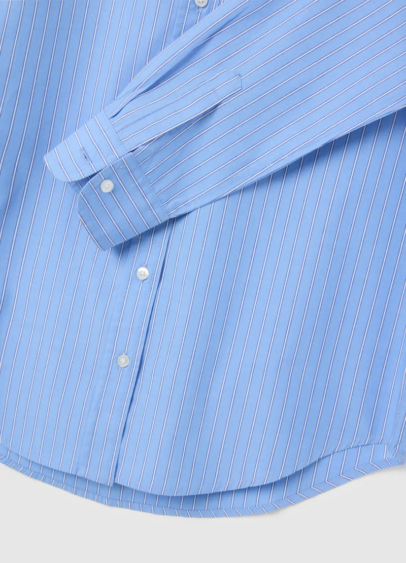 Ovs MULTICOLOURED PURE COTTON REGULAR FIT SHIRT