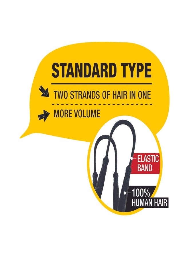 SHAKE-N-GO Saga Human Hair Crochet Braid Standard Type SUPER CURL 10" (1 Jet Black, 1-Pack) - Image 3