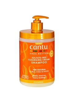Cantu Cantu Shea Butter for Natural Hair Cleansing Cream Shampoo – Salon Size 25 oz 