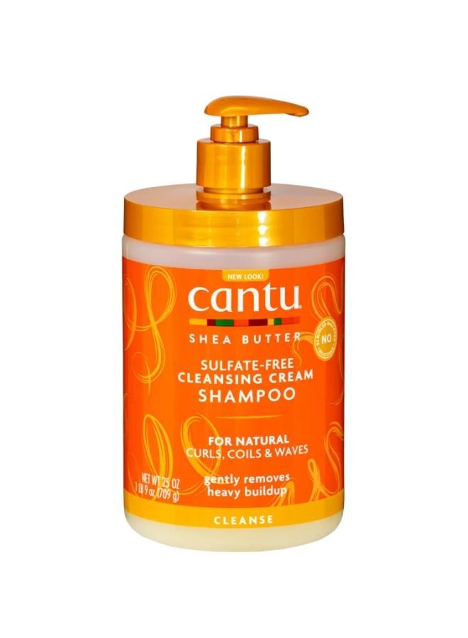 Cantu Cantu Shea Butter for Natural Hair Cleansing Cream Shampoo – Salon Size 25 oz 