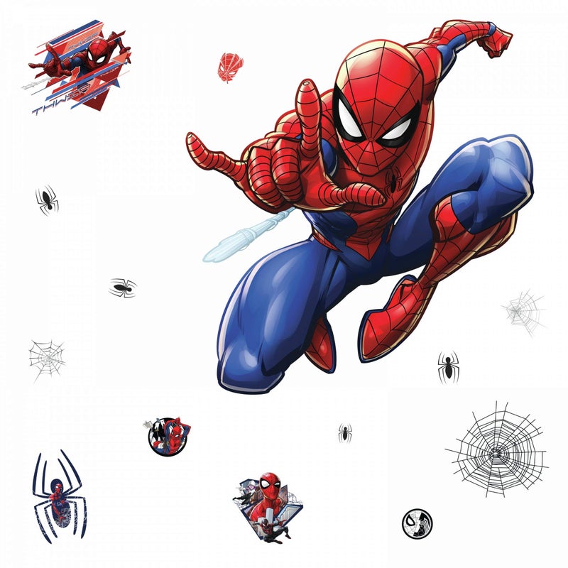 RoomMates Marvel Spider-Man Giant Peel and Stick Wall Decals , RMK4234GM - Image 1