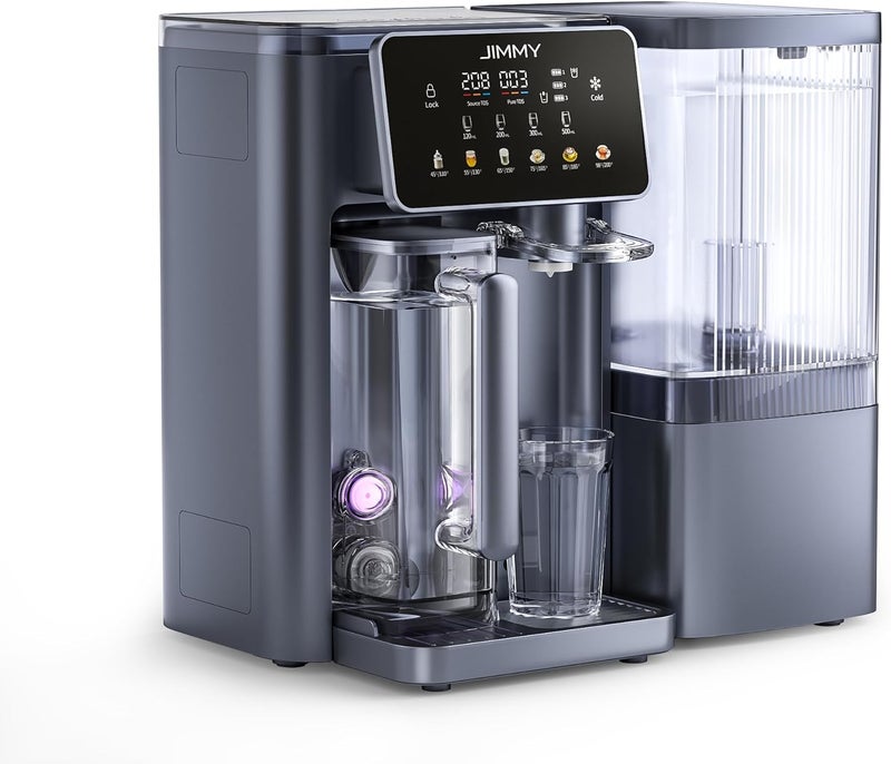 JIMMY R9 Pro Smart Countertop Reverse Osmosis Water Purifier with 7-Stage Filtration and UV Sterilization 5.5 L 2200 W R9 PRO AQUA grey - Image 1