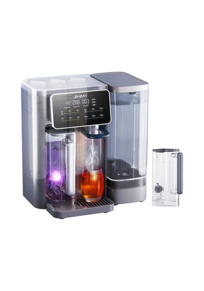 JIMMY R9 Pro Smart Countertop Reverse Osmosis Water Purifier with 7-Stage Filtration and UV Sterilization 5.5 L 2200 W R9 PRO AQUA grey - Image 5