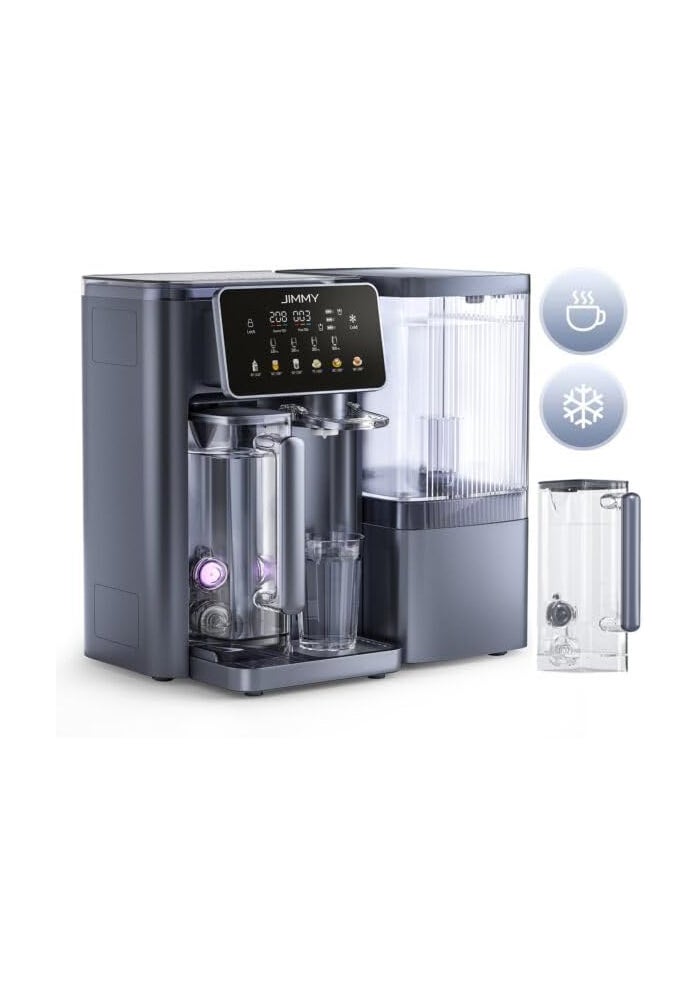 JIMMY R9 Pro Smart Countertop Reverse Osmosis Water Purifier with 7-Stage Filtration and UV Sterilization 5.5 L 2200 W R9 PRO AQUA grey - Image 4