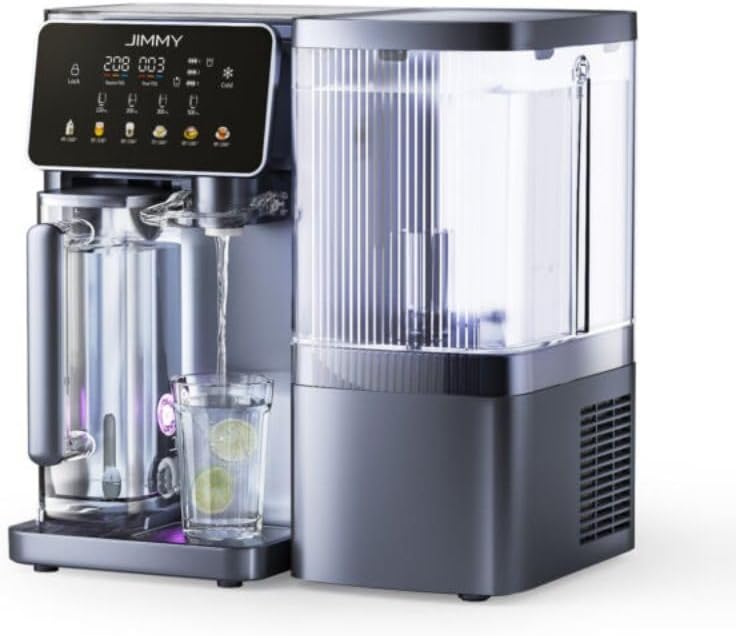 JIMMY R9 Pro Smart Countertop Reverse Osmosis Water Purifier with 7-Stage Filtration and UV Sterilization 5.5 L 2200 W R9 PRO AQUA grey - Image 2