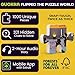 QUOKKA 1000 Piece Jigsaw Puzzle for Adults Knightly Cats  Premium Box Packaging with Extra Fun Challenges  Whimsical Cat Puzzle  Perfect for Relaxation  Creativity  Gift Giving - Image 4