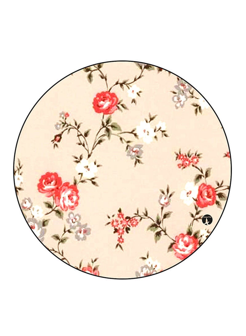 RKN Flowers Printed Mouse Pad Multicolour