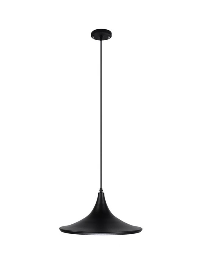 El Rawda Lighting Orla Ceiling Lamp - Single | modern decorative LED E27 pendant light ceiling lamp hanging | suitable for any room | Color: Black | Size: 70x36 cm - Image 1