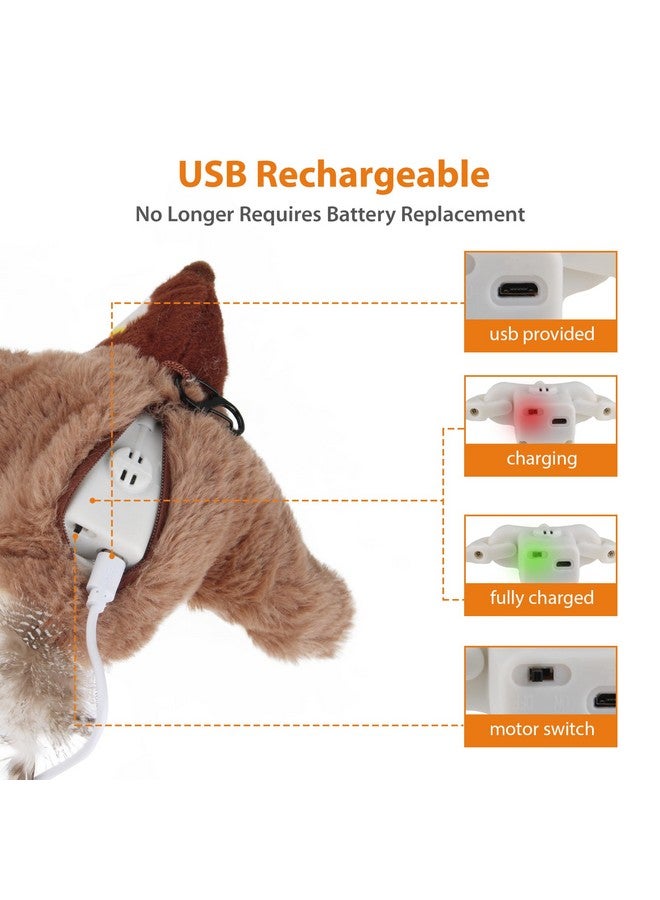 SKIPDAWG PETGEEK Flapping & Chirping Bird Cat Toy for Indoor Cats with Catnip, USB Rechargeable Motion Activated, Interactive Beating Wings Cat Toy, Hanging Flapping Bird for Cats (No Fly) - Image 5