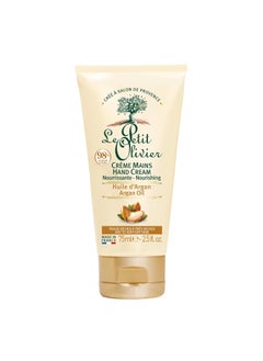 LE PETIT OLIVIER Le Petit Olivier Nourishing Hand Cream  Enriched With Argan Oil  Softens Nourishes and Protects Hands  Soothes The Sensation Of Tightness And Discomfort  Silicone Free  25 Oz 