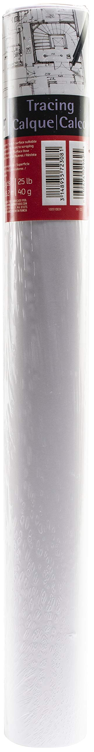 Canson Artist Series Tracing Paper, Roll, 18inx20yd (25lb/40g) - Artist Paper for Adults and Students - Image 1