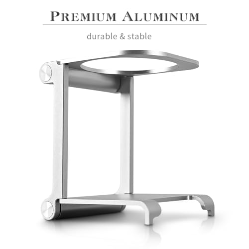 CAFEMASY Pour Over Coffee Dripper Stand - Travel and Camping Gadgets Foldable Aluminum Coffee Dripper Station Rack for Portable Hand Press Espresso Coffee Maker - Image 5