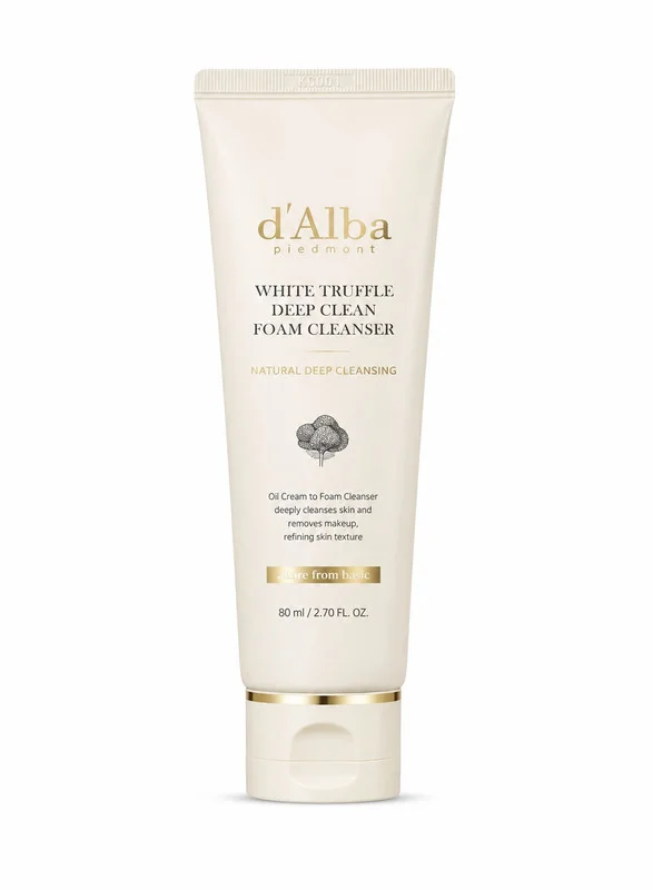 dAlba White Truffle Deep Clean Foam Cleanser 80ml