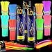 HONLYNE 300 Pcs Glow Sticks Bulk Party Pack 8 Glow in the Dark Party Supplies Glow in the Dark Light Up Sticks with Connectors Party Favors for Birthday Concert Raves Halloween Christmas - Image 2