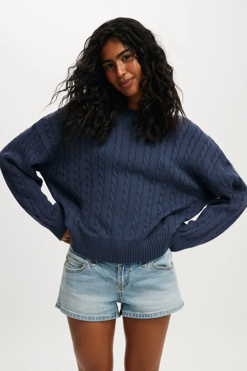 Cotton On COTTON CREW NECK SWEATER