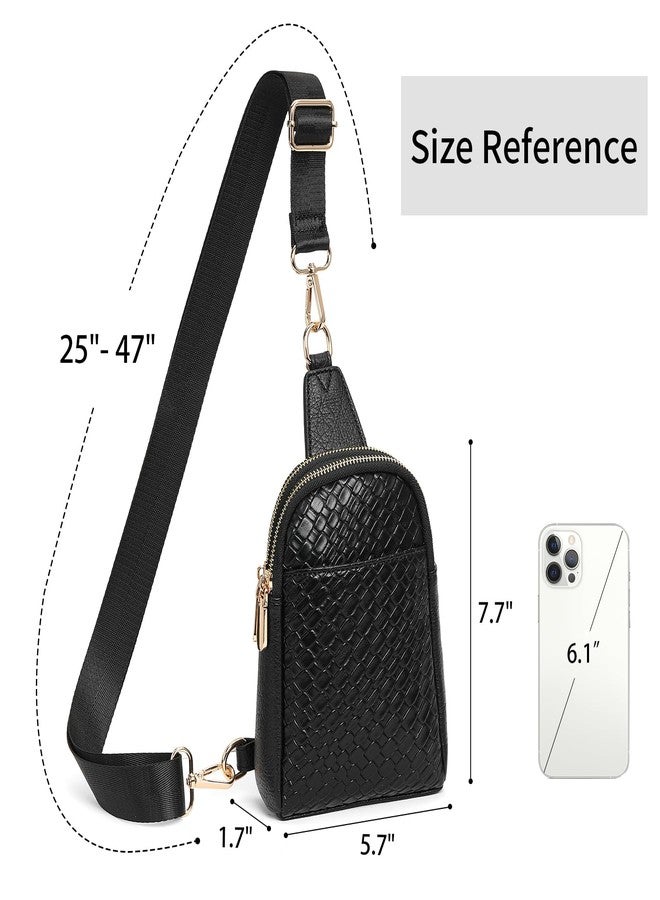 SENDEFN Small Sling Bag Crossbody Bags for Women Vegan Leather Cell Phone Cross Body Purse Fanny Packs Chest Bag for Women - Image 4
